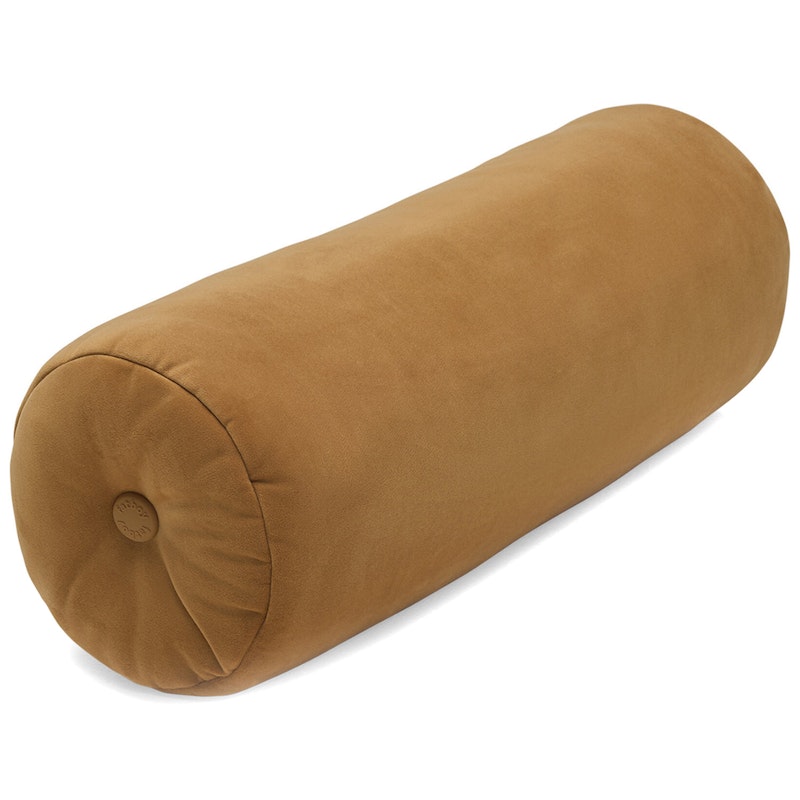 Puff Rolster Recycled Velvet Kudde 24x65 cm, Almond