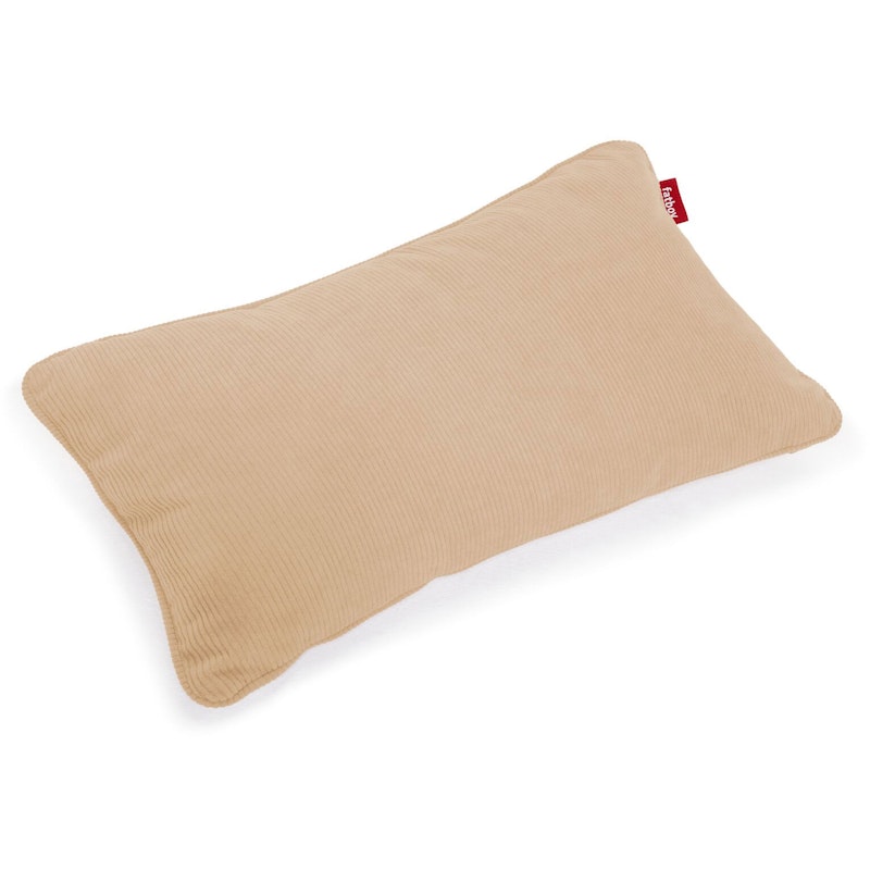 Recycled King Cord Kudde, Beige