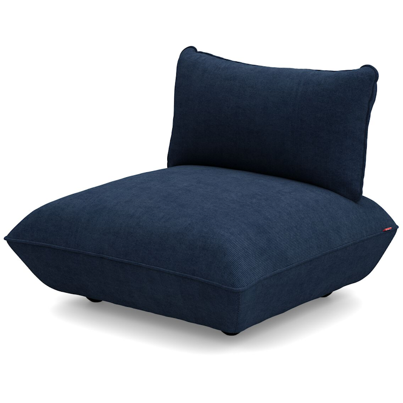 Sumo Seat Cord Recycled Soffa, Deep Blue