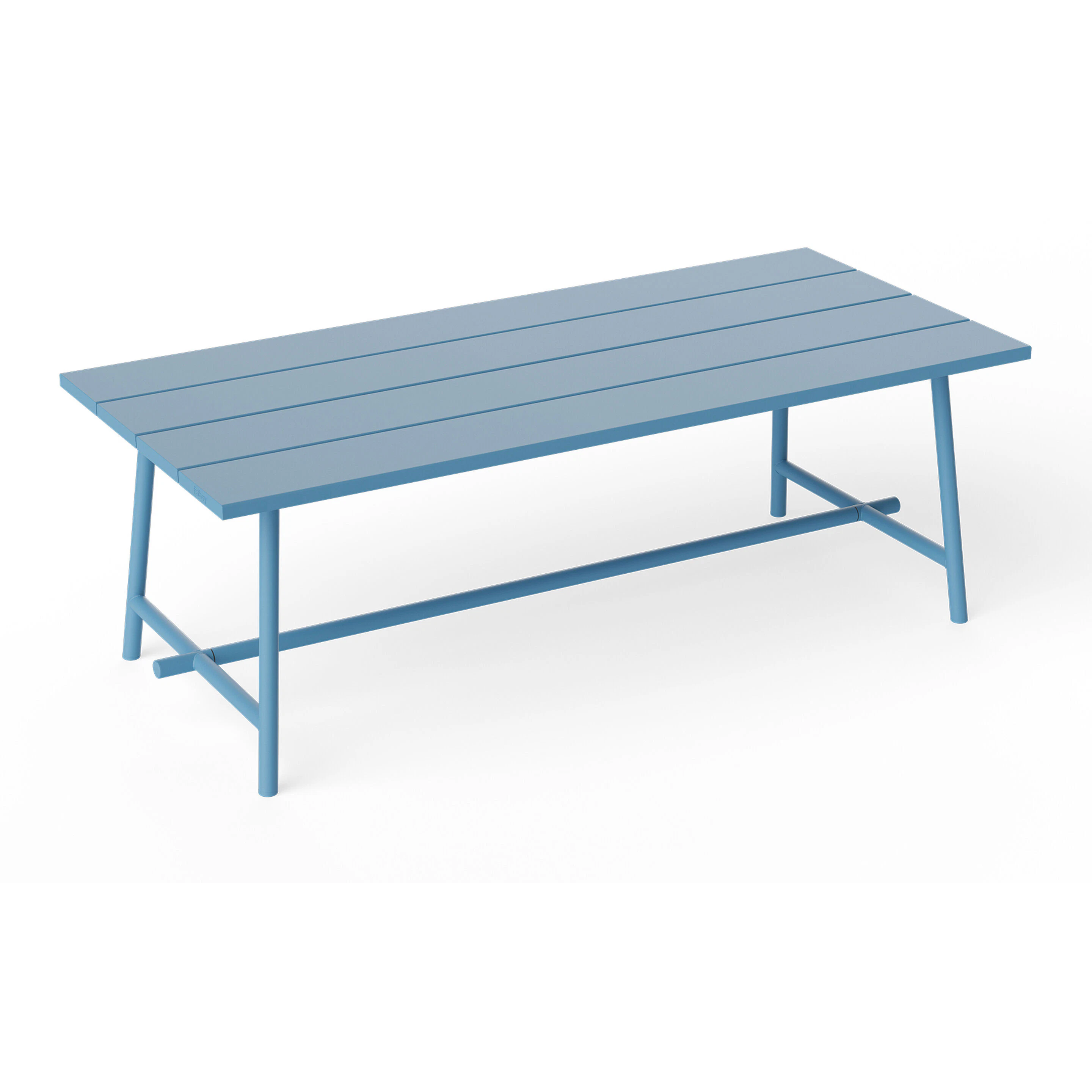 Fatboy Fred's Bord 100x220 Cm - Trädgårdsbord Aluminium Wave Blue