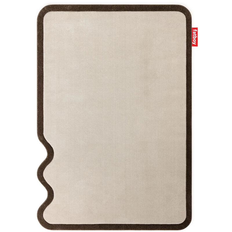 Grand Not Straight Matta, Creme / Brun