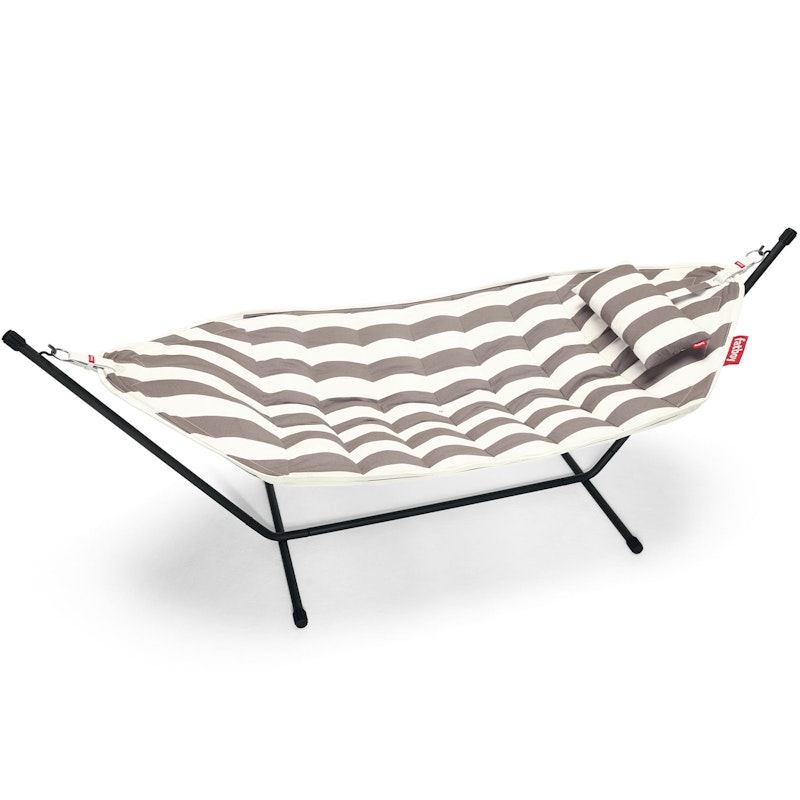 Headdemock Superb Hängmatta + Kudde, Stripe Cacao