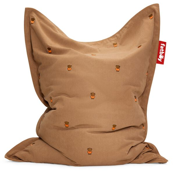 fatboy original slim recycled cord x miffy sittsäck - sittsäckar & sittpuffar manchester teddybear