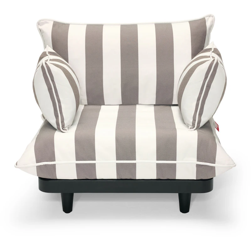 Paletti Loungefåtölj, Stripe Cacao
