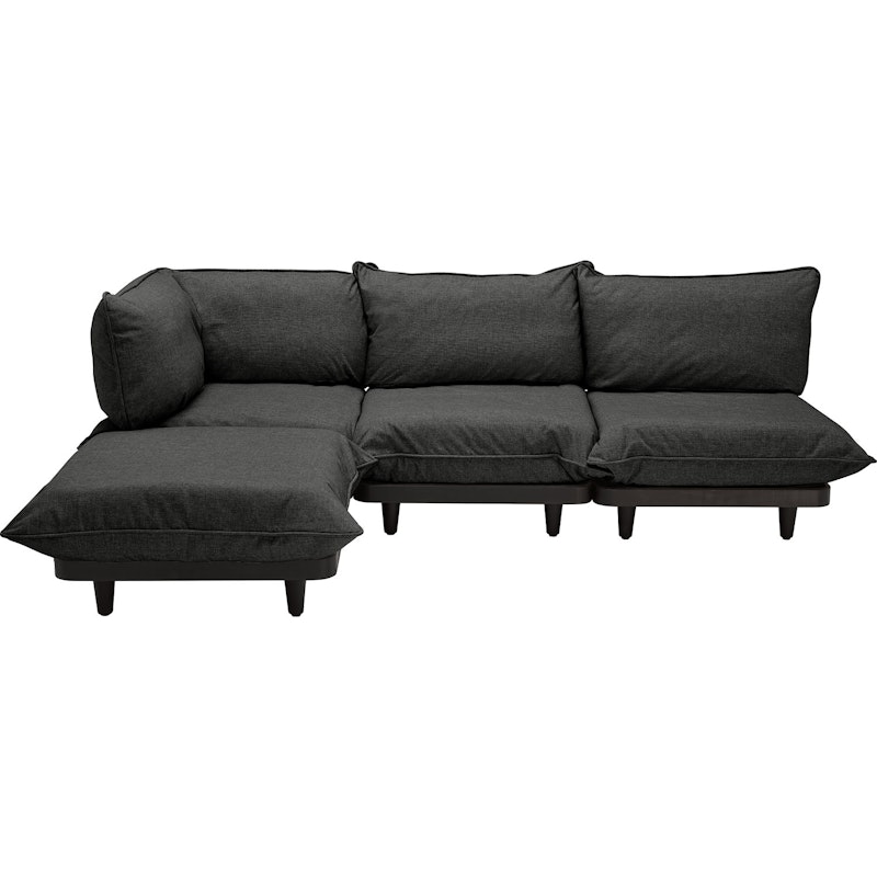 Paletti Modulsoffa 3-Sits Med Schäslong, Thunder Grey