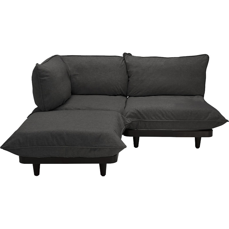 Paletti Modulsoffa 2-Sits Med Schäslong, Thunder Grey