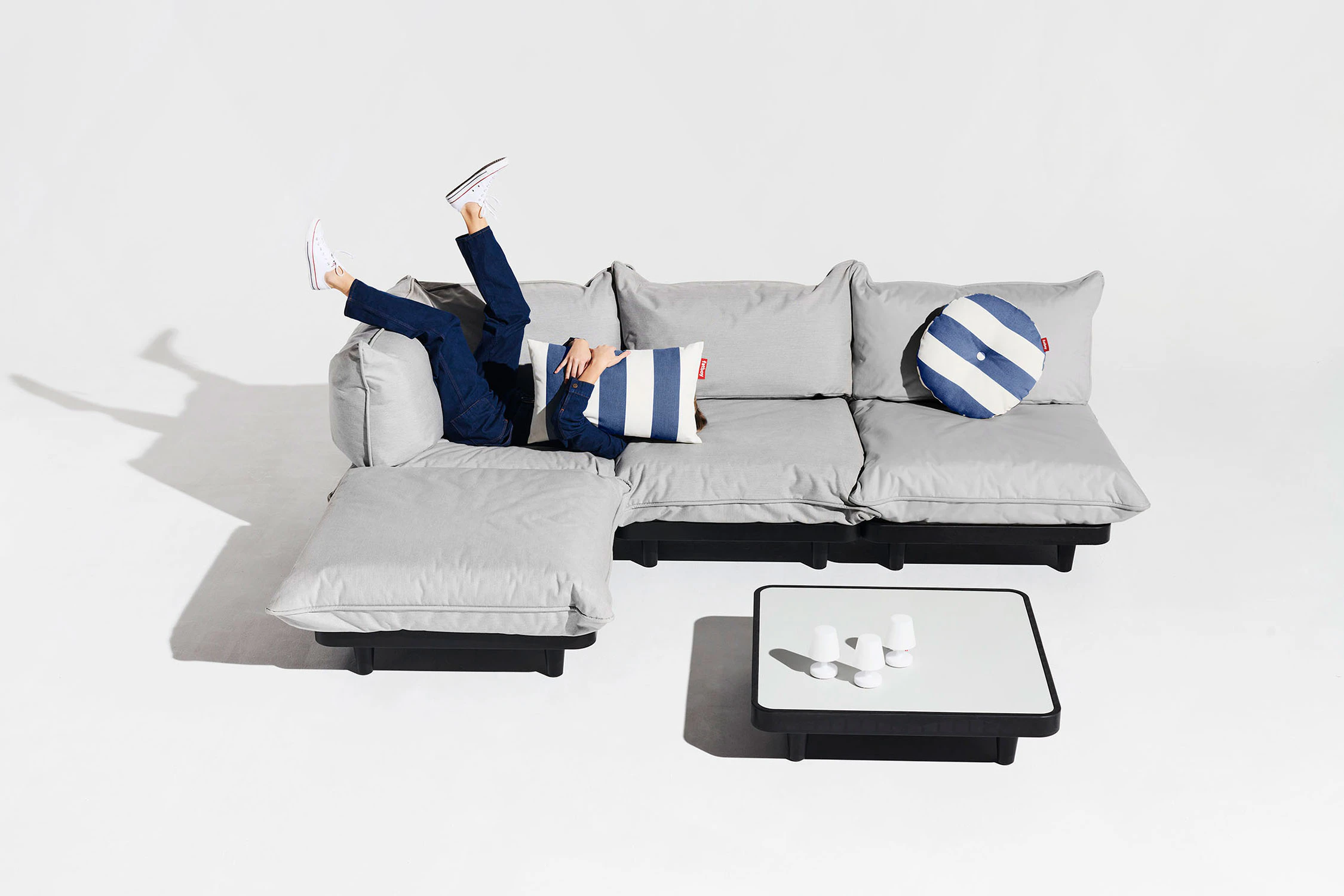 Fatboy Paletti Modulsoffa 3-sits Med Schäslong Mist från Fatboy, bild 5