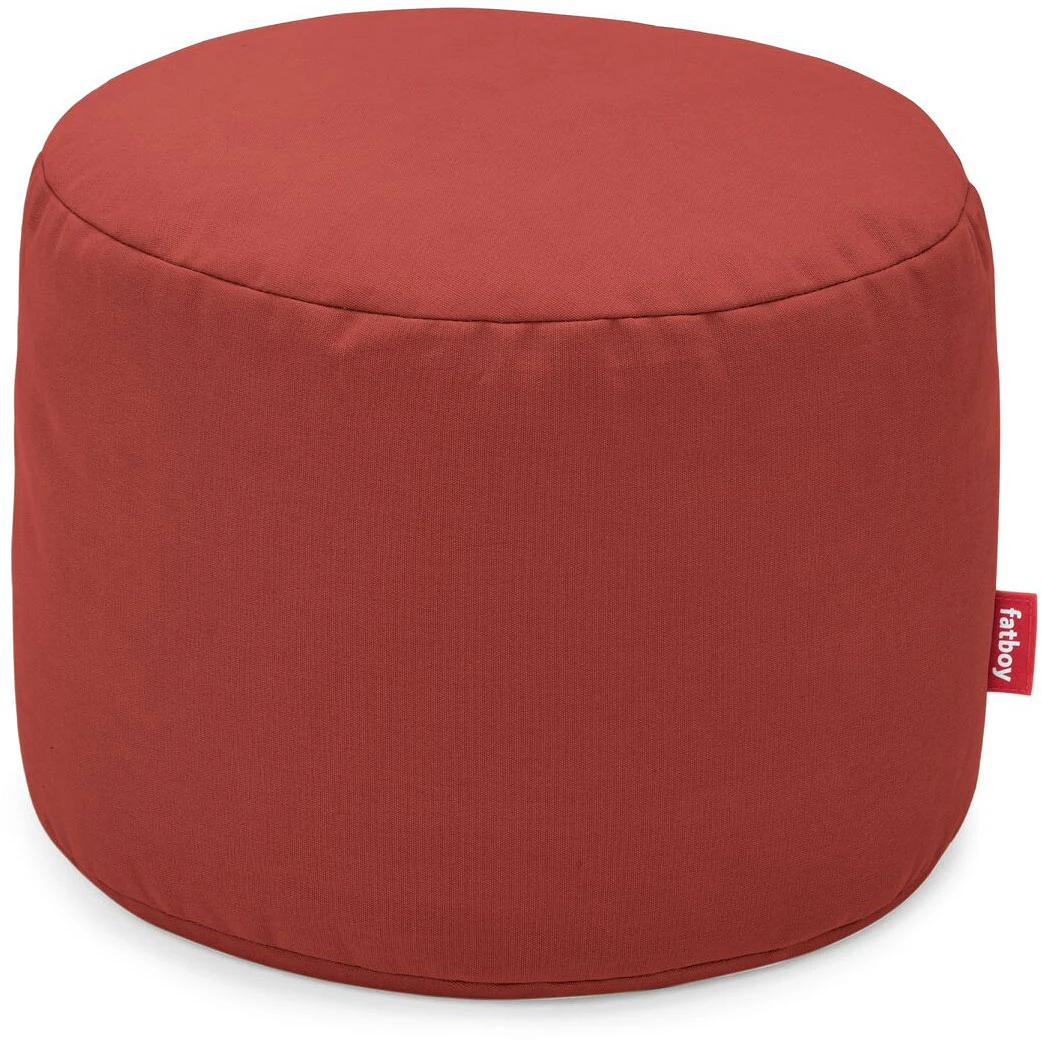 fatboy point recycled sittpuff - sittsäckar & sittpuffar canvas merlot red