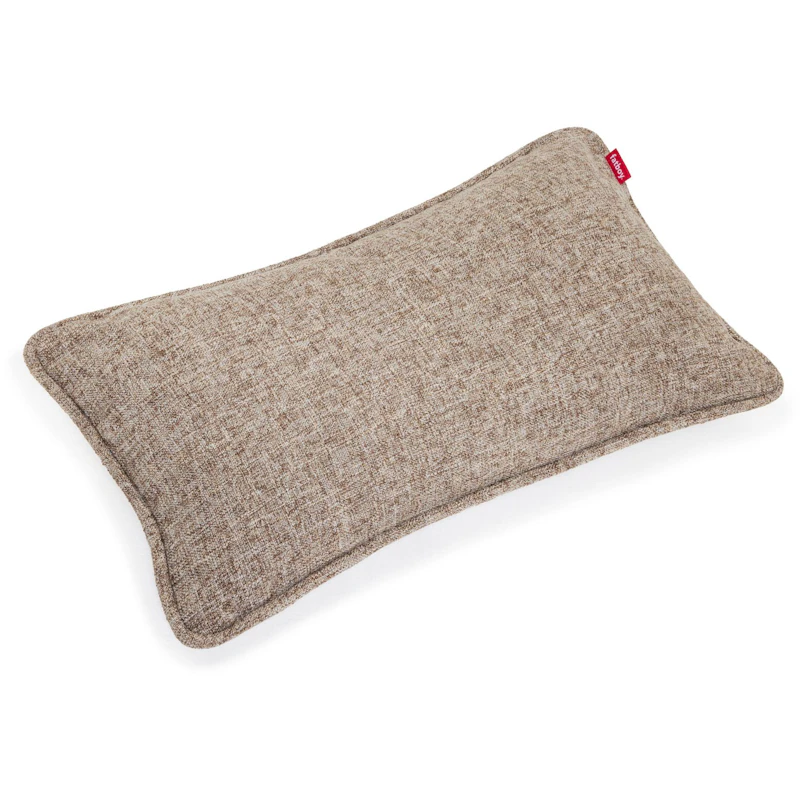 Puff Boucle Recycled Kudde, Brun