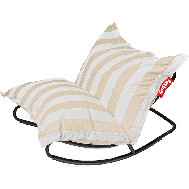 Rock'N Roll Gungstol Med Sittsäck, Sandy Beige