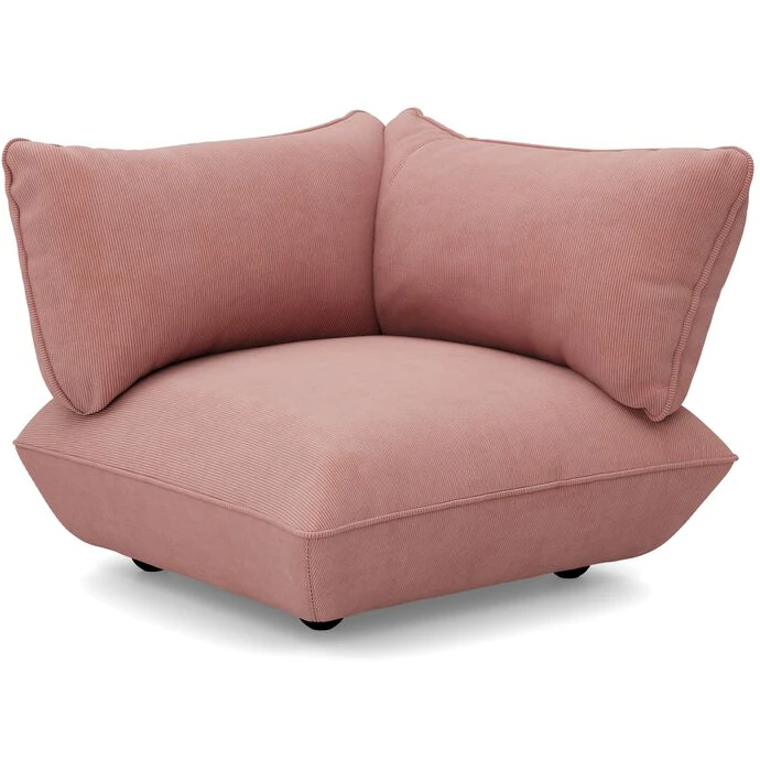 fatboy sumo right cord recycled hörndel - modulsoffor manchester soft pink