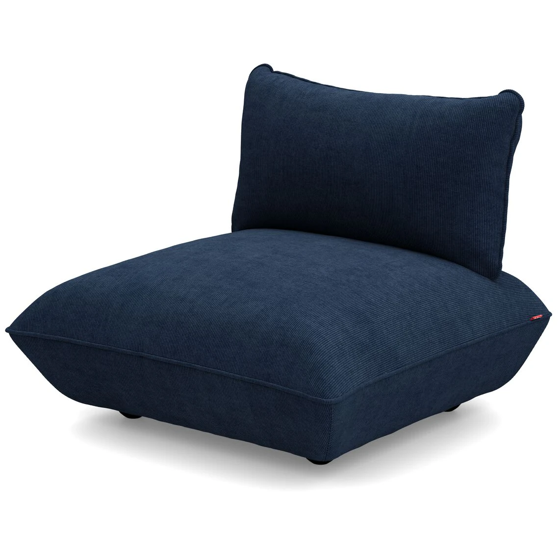 fatboy sumo seat cord recycled soffa deep blue - modulsoffor manchester djupblå