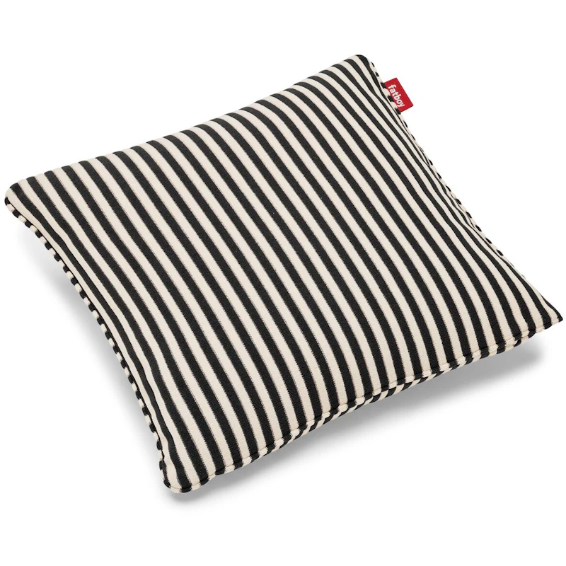 Terry Kudde 50x50 cm, Svart / Creme