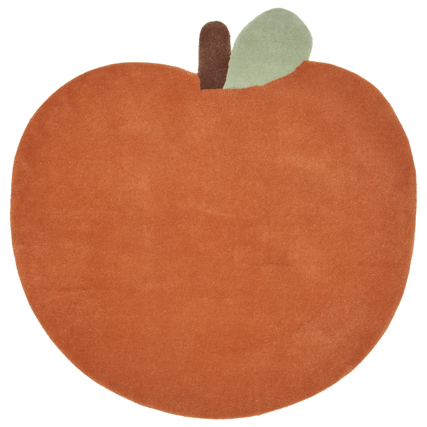 Ferm Living Apple Matta - Barnmattor Bomull Brun