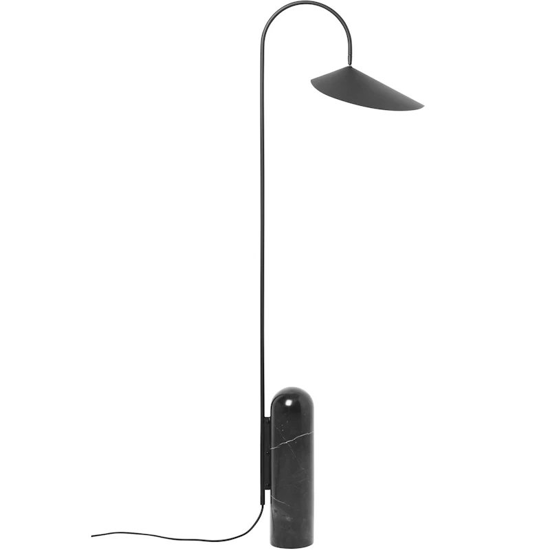 Arum Golvlampa, Svart