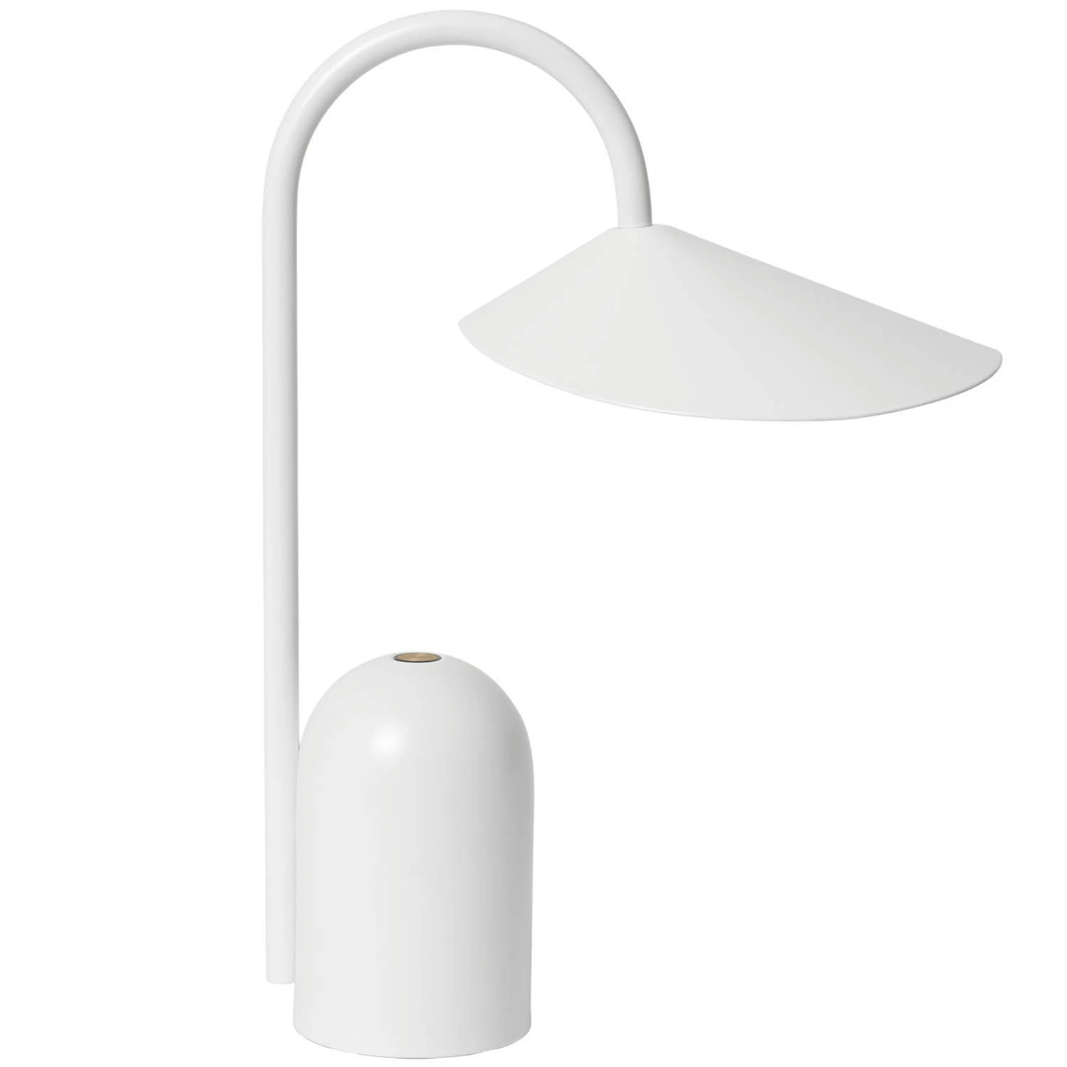 Ferm Living Arum Portabel Lampa - Portabla lampor Järn Vit