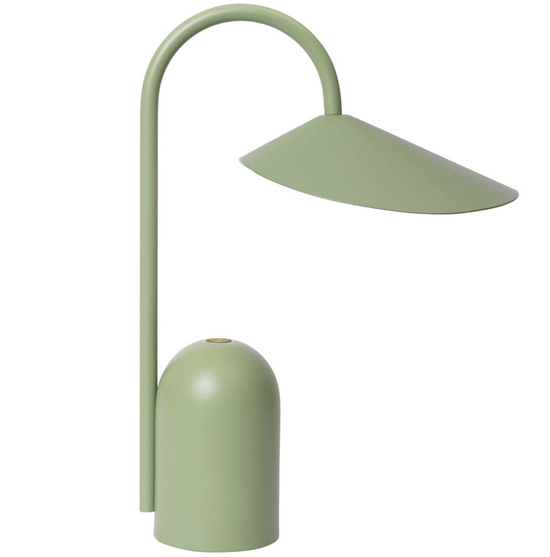 Arum Portable Bordslampa 30 cm, Tea Green