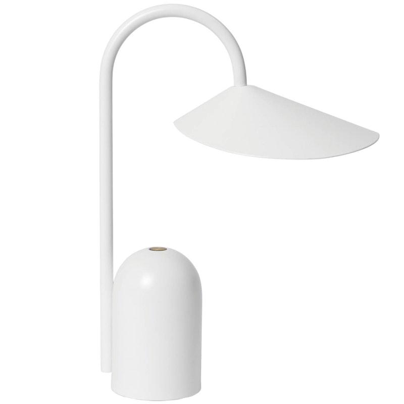 Arum Portable Bordslampa 30 cm, Vit