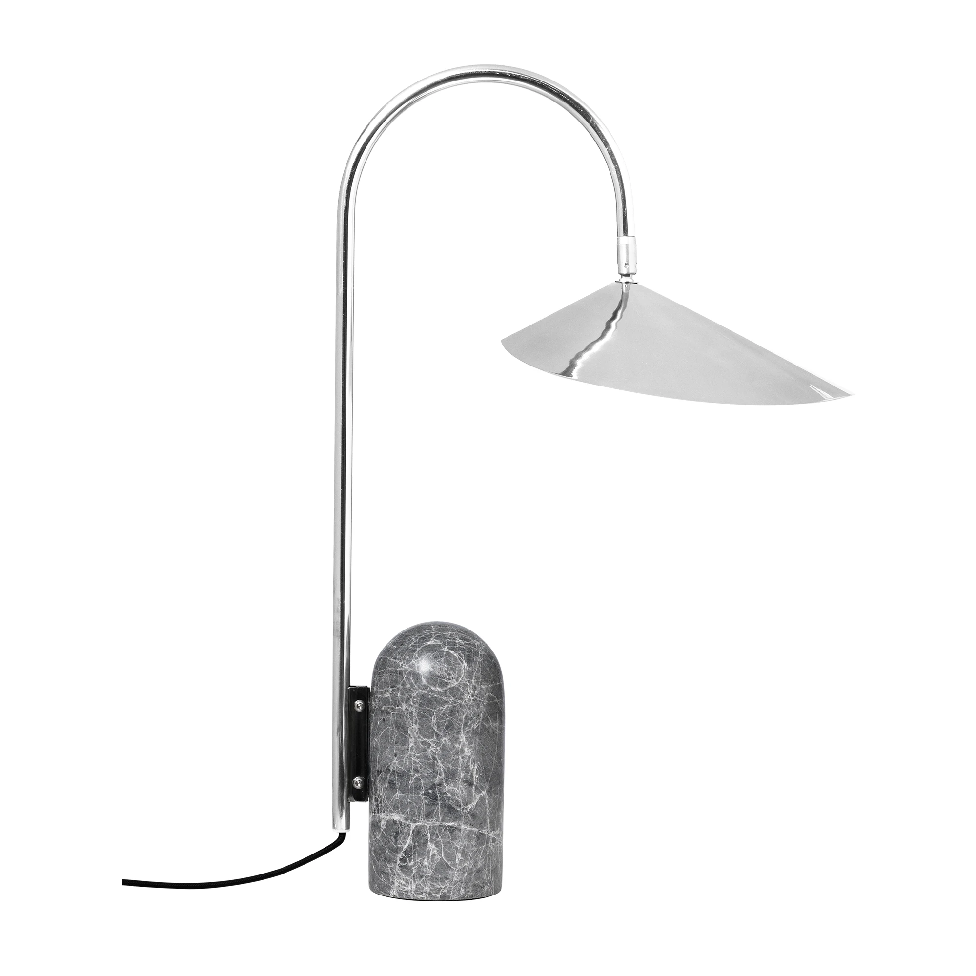 Ferm Living Arum Bordslampa - Bordslampor J&auml;rn Rostfritt St&aring;l