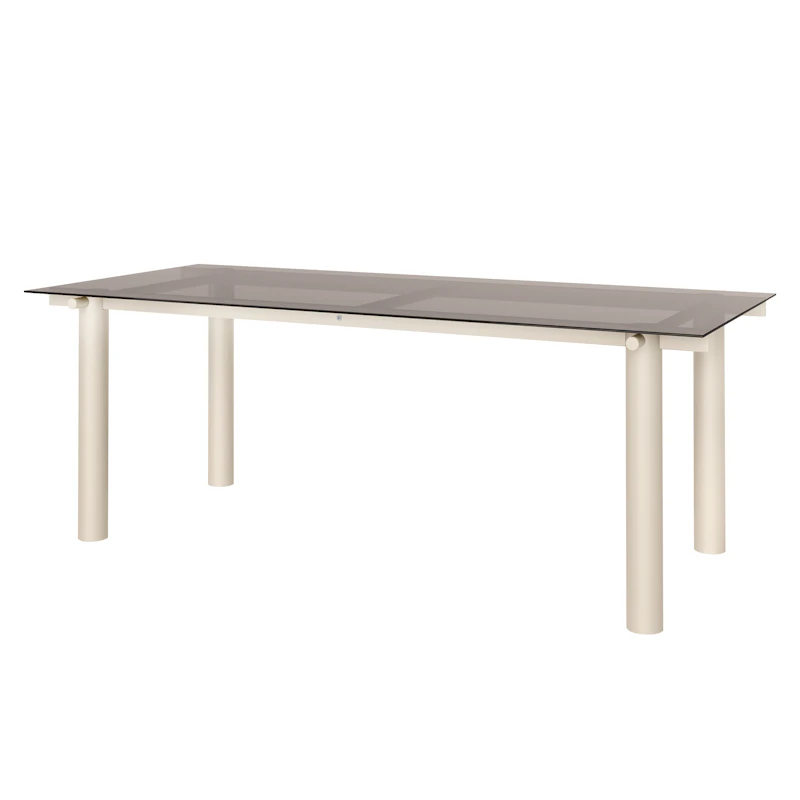 Atura Matbord 200x90 cm, Kashmir / Tinded Glass