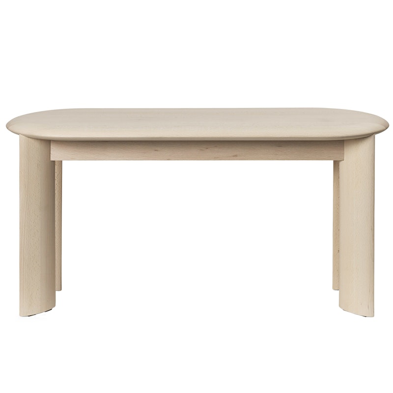 Bevel Bänk, White Oiled Beech