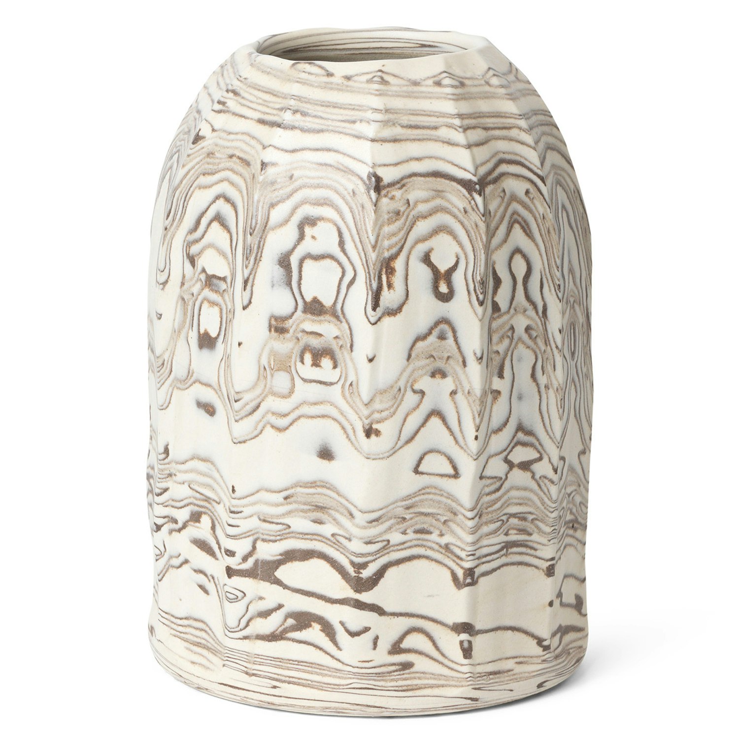 Ferm Living Blend Vas Natur 20 Cm - Vaser Stengods Natural