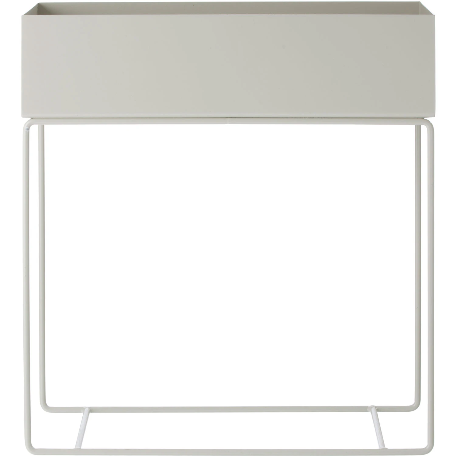 Ferm Living Plant Box Blomlåda 60x65 Cm - Krukor Stål Ljusgrå
