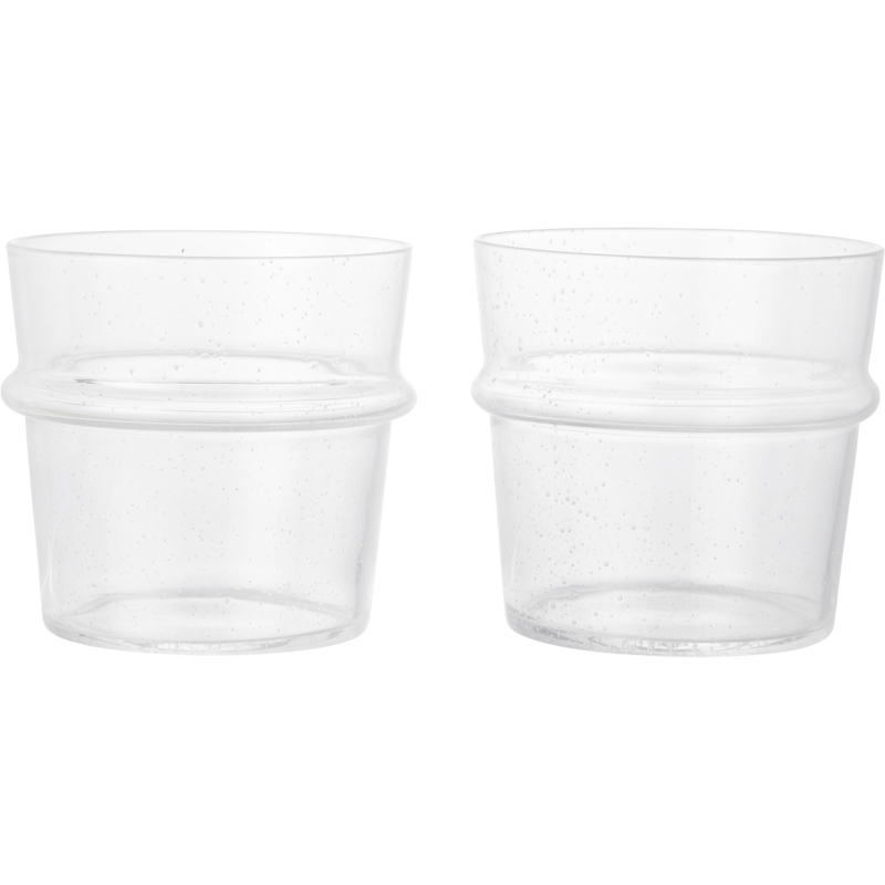 Boya Glas Låg 2-pack, Klar