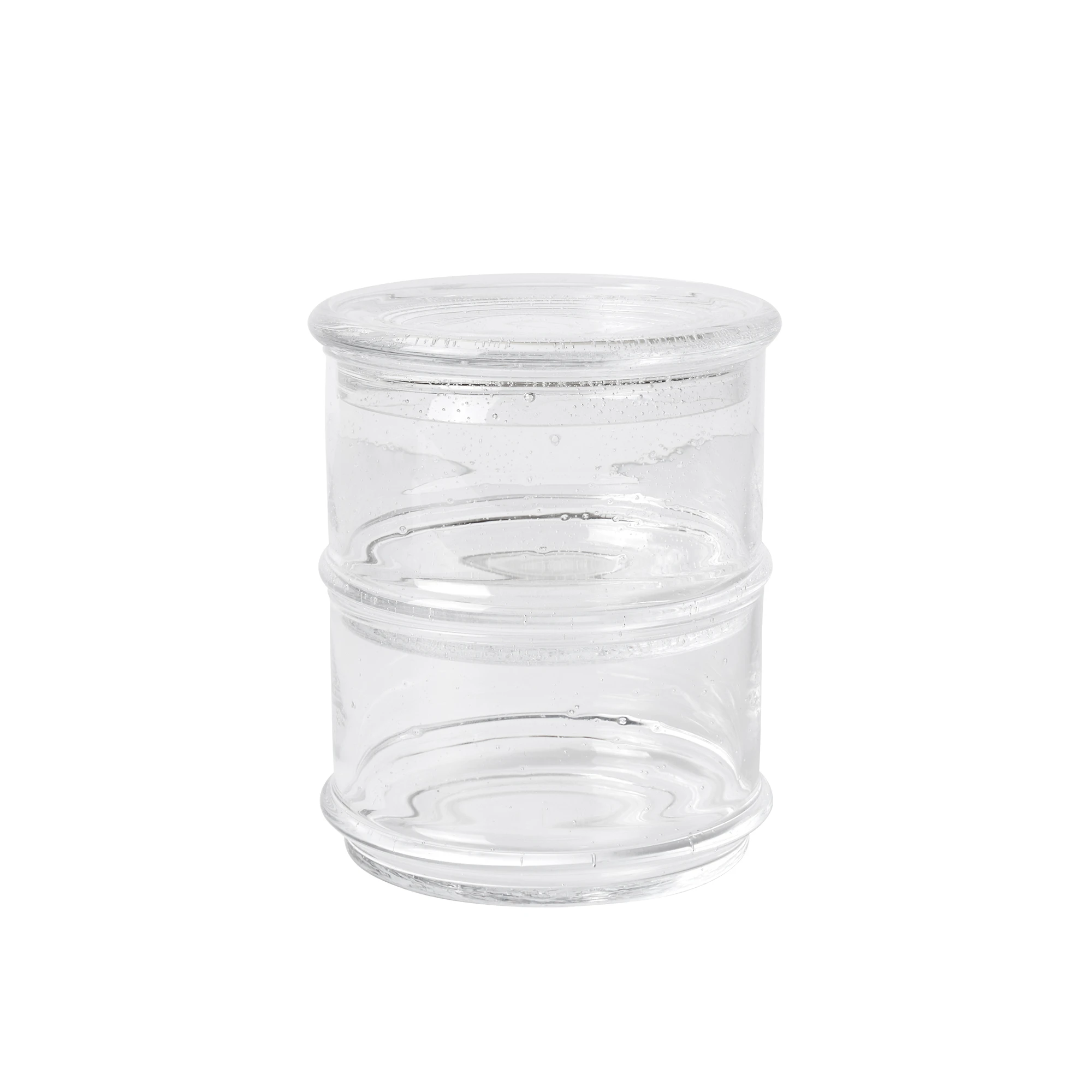 Ferm Living Glasburk 47 Cl - Förvaringsburkar & lock Munblåst Glas Klar