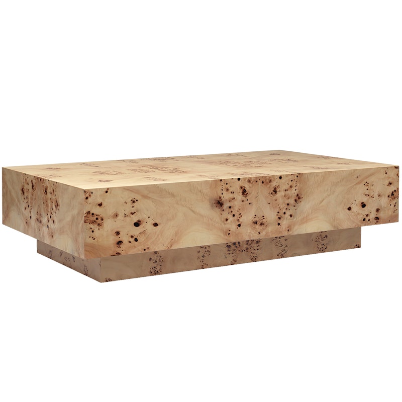 Burl Soffbord 70x117 cm