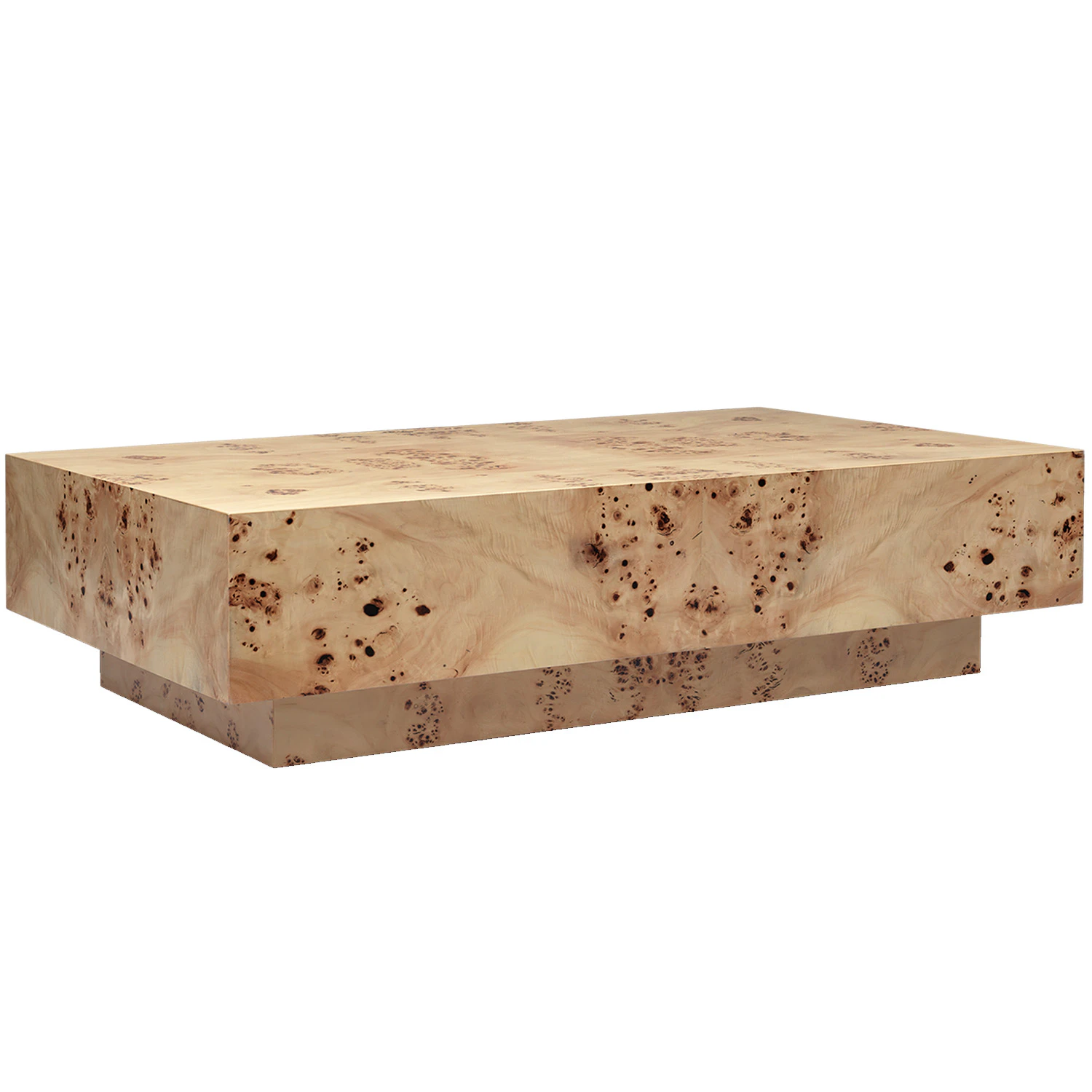 ferm living burl soffbord 70x117 cm - soffbord mdf natural