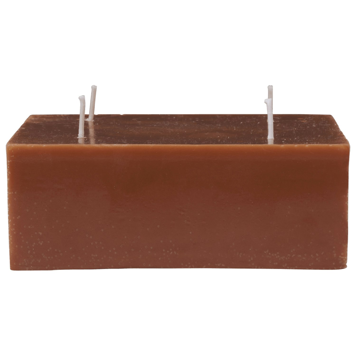 Ferm Living Burren Blockljus Large - Ljus Paraffin Brons