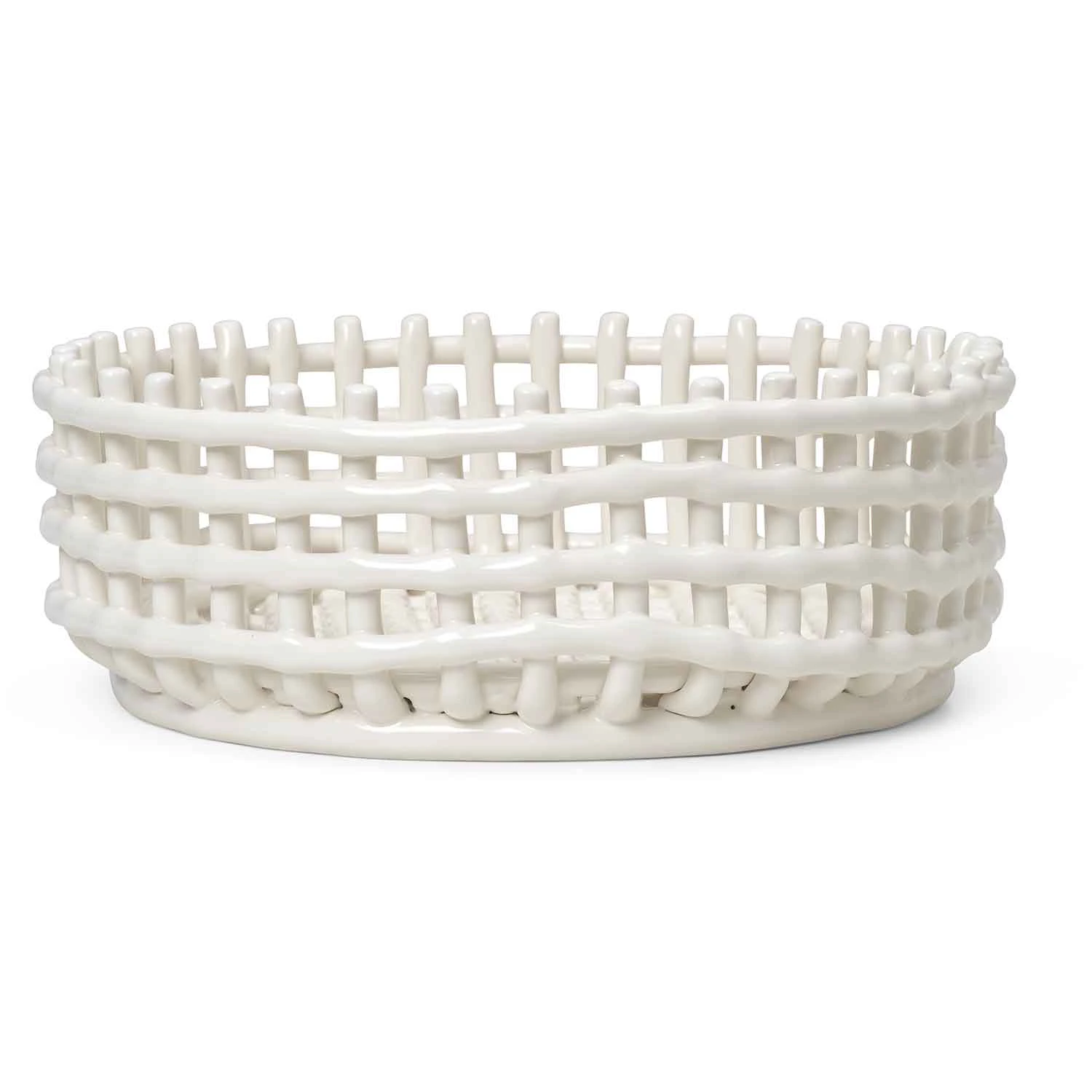 Ferm Living Centrepiece Korg - Korgar Keramik Off-White