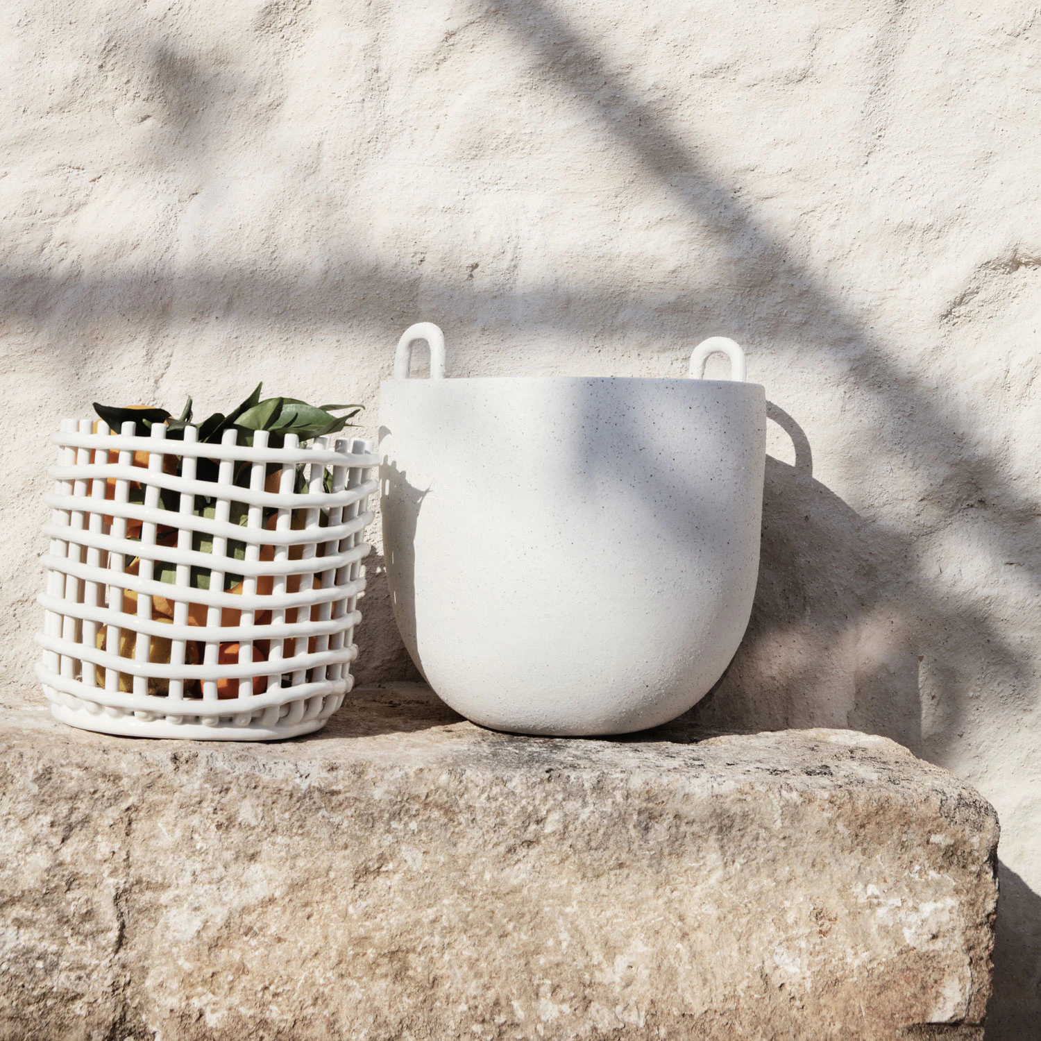 Ferm Living Ceramic Korg, off-white från Ferm Living, bild 3