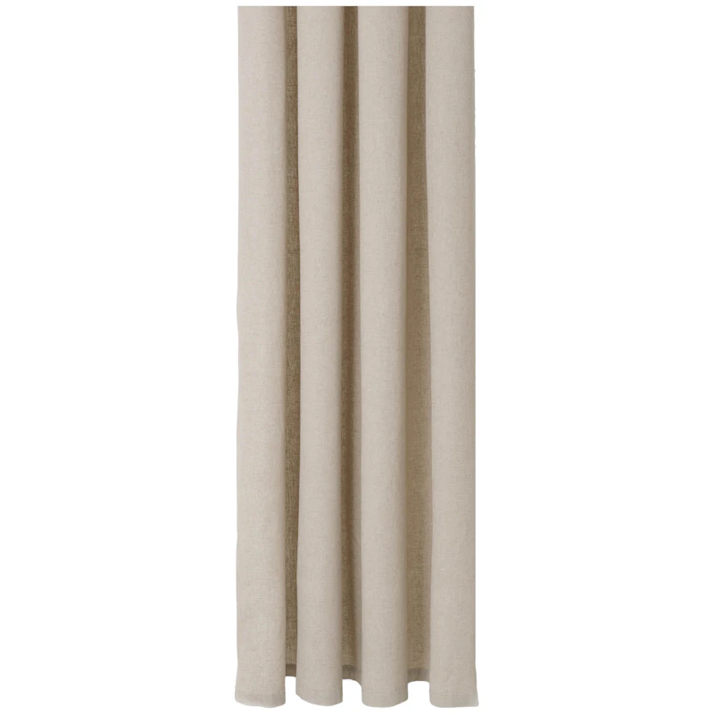 Chambray Duschdraperi 160x205 cm, Sand