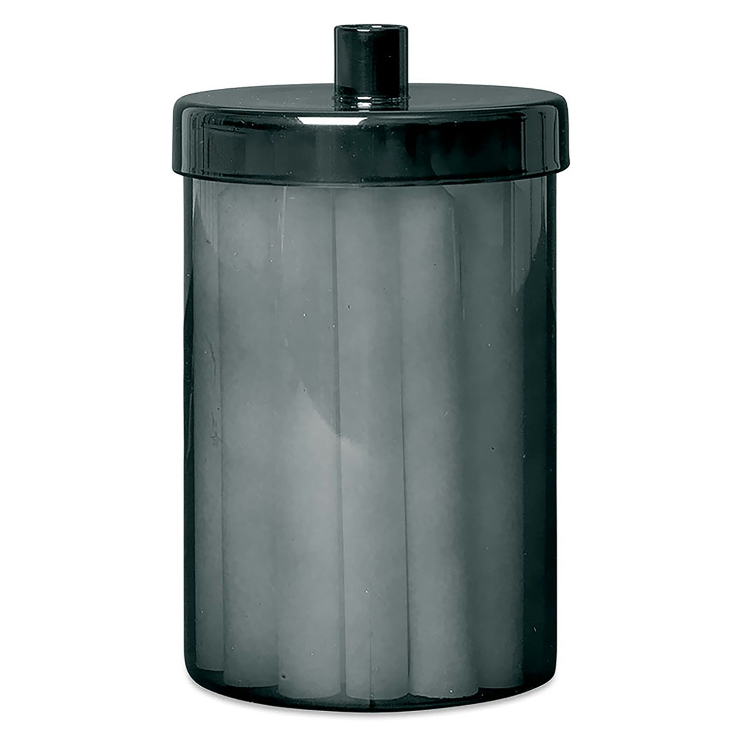 Ferm Living Countdown To Christmas Ljusstake Med Ljus Smoked Grey - Julpynt Glas R&ouml;kgr&aring;