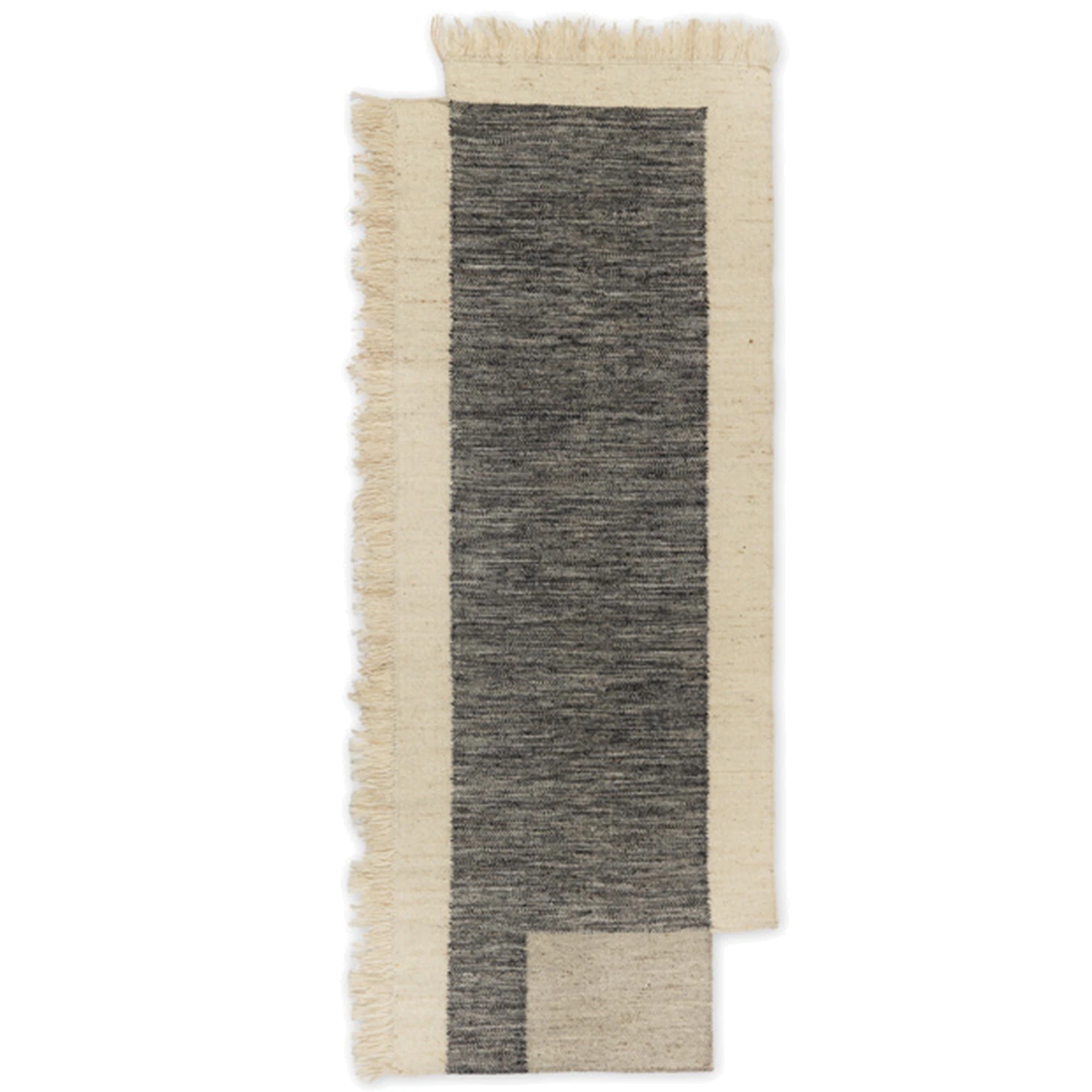 Ferm Living Counter Matta 80x200 Cm - Ullmattor Charcoal