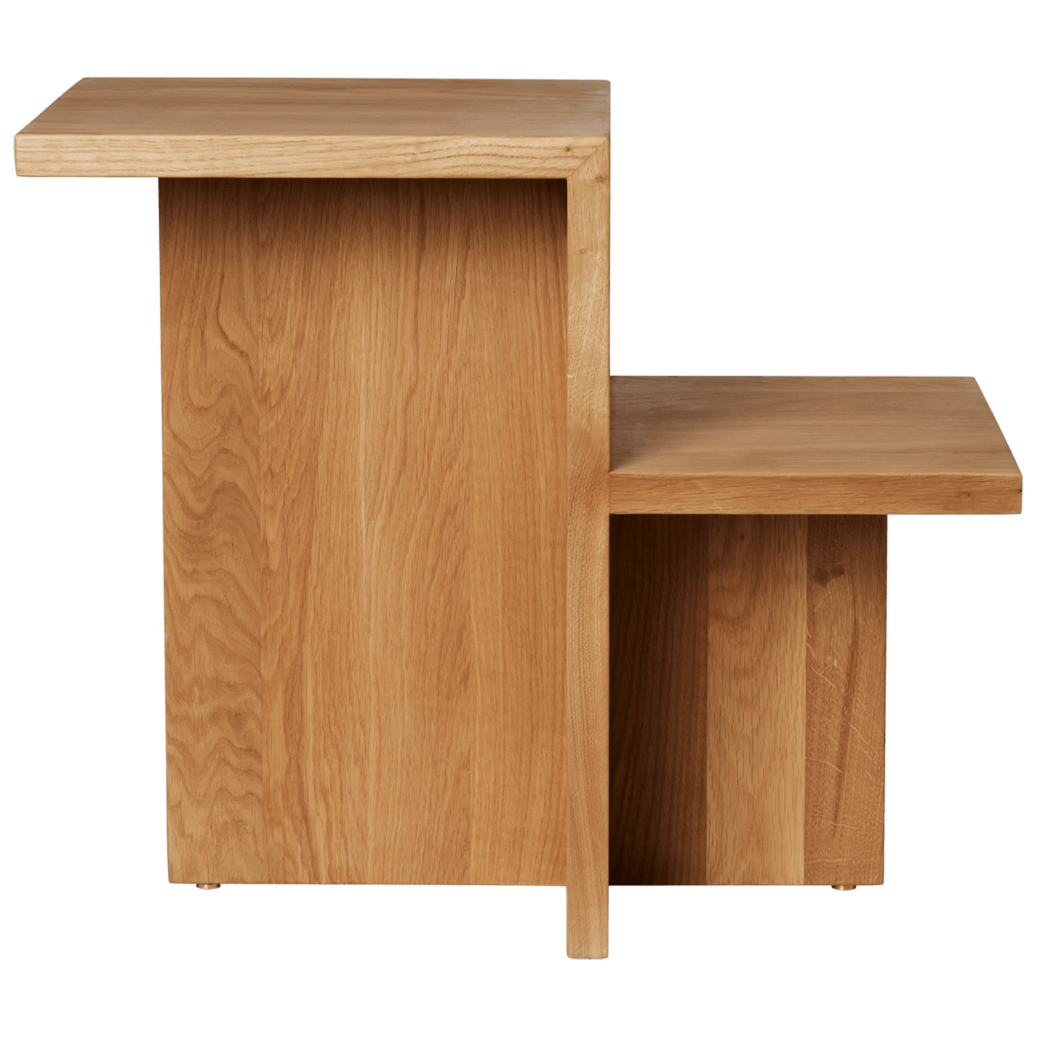 Ferm Living Distinct Sidobord Naturlig Ek - Sidobord & Avlastningsbord Oljad Ek Neutral Ek
