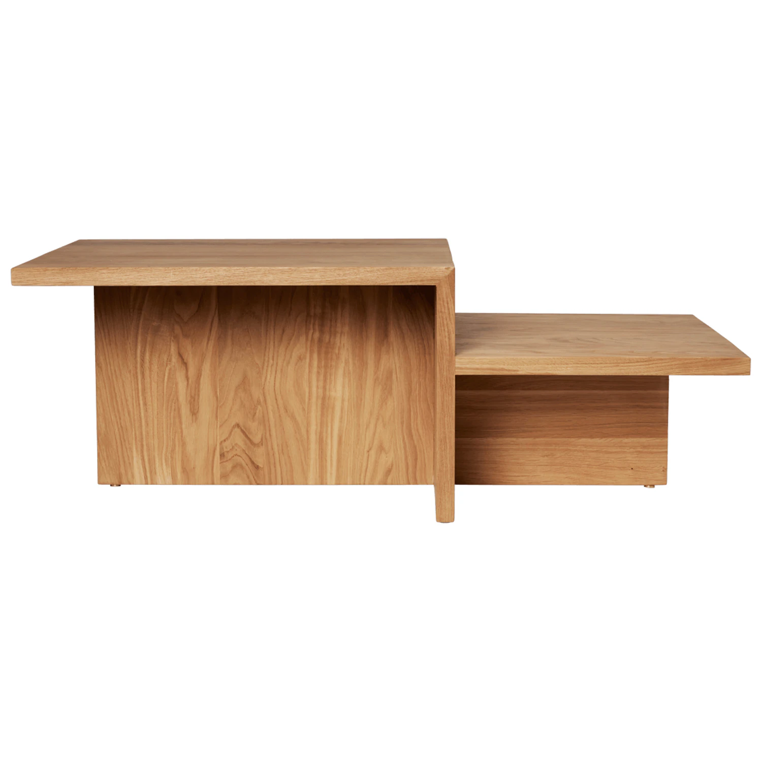 ferm living distinct soffbord 100x55 cm naturlig ek - soffbord oljad ek neutral ek