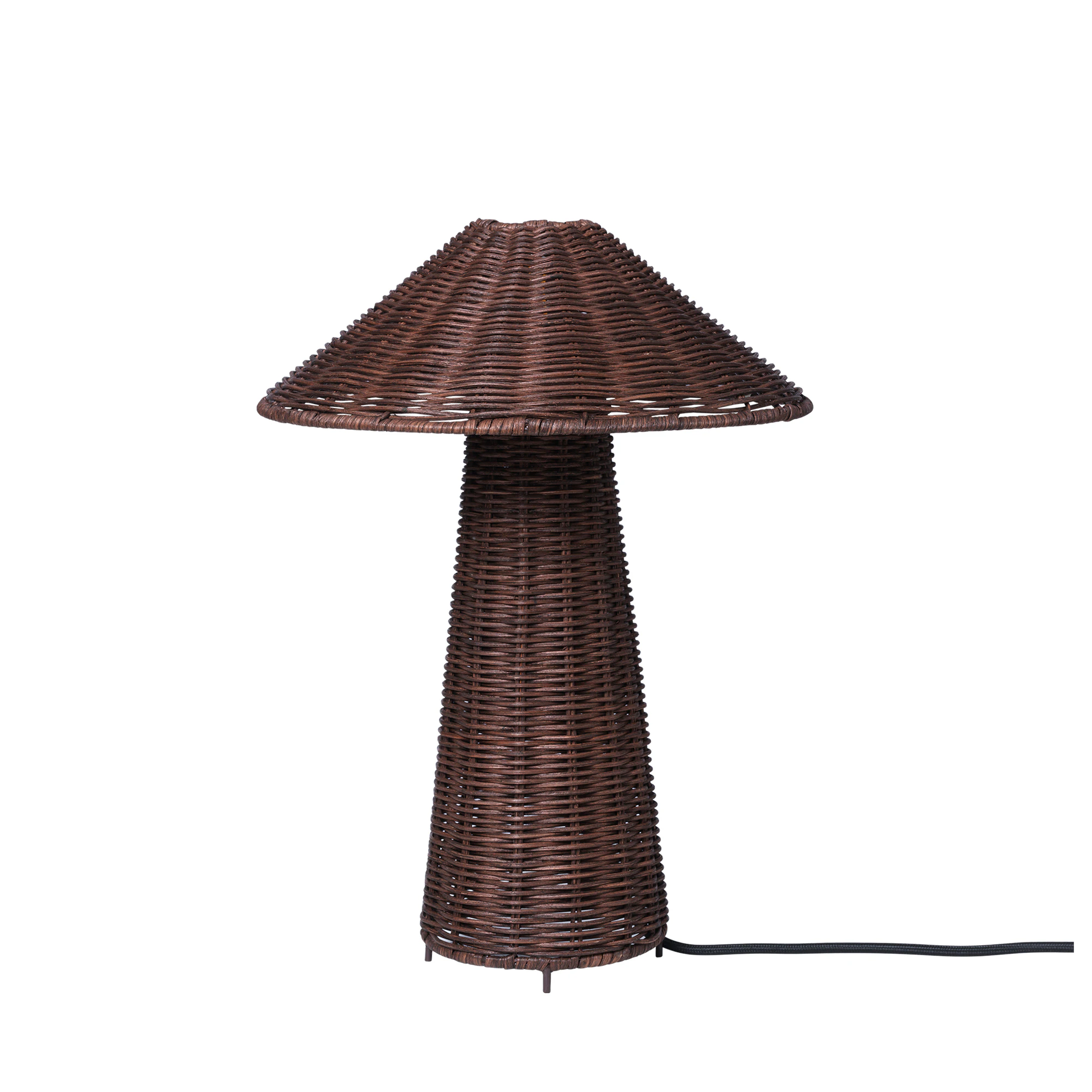 Ferm Living Dou Bordslampa - Bordslampor Rotting M&ouml;rkbrun