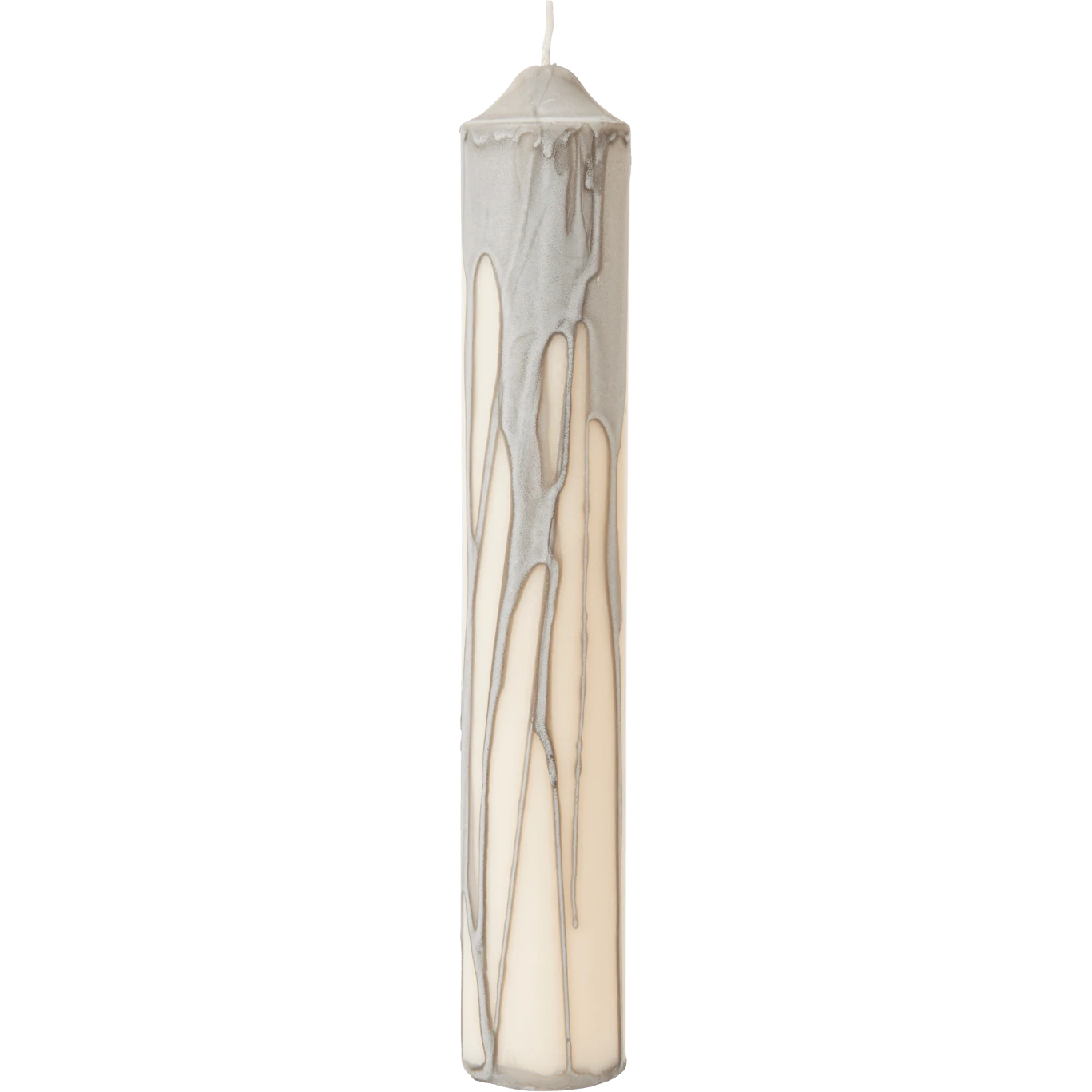 Ferm Living Dryp Blockljus 30 Cm - Ljus Stearin Varmgr&aring;