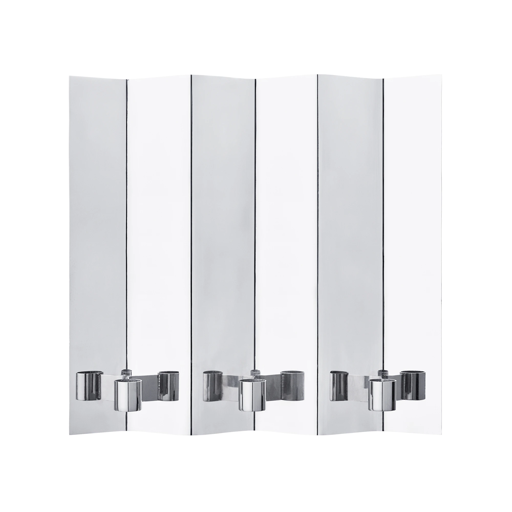 Ferm Living Eddy väggljusstake 3, Mirror polished