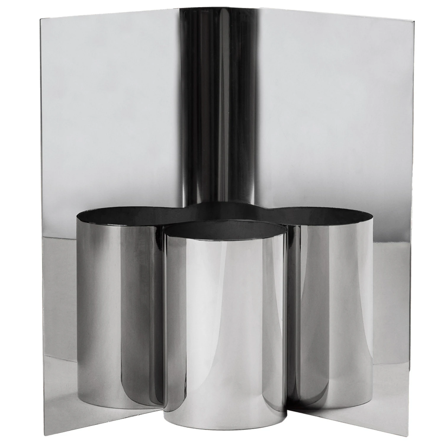 Ferm Living Eddy Vas - Vaser Rostfritt St&aring;l Krom