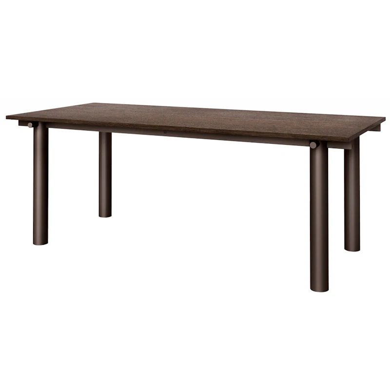 Atura Matbord 90x200 cm, Dark Chocolate / Mörkbetsad Ek