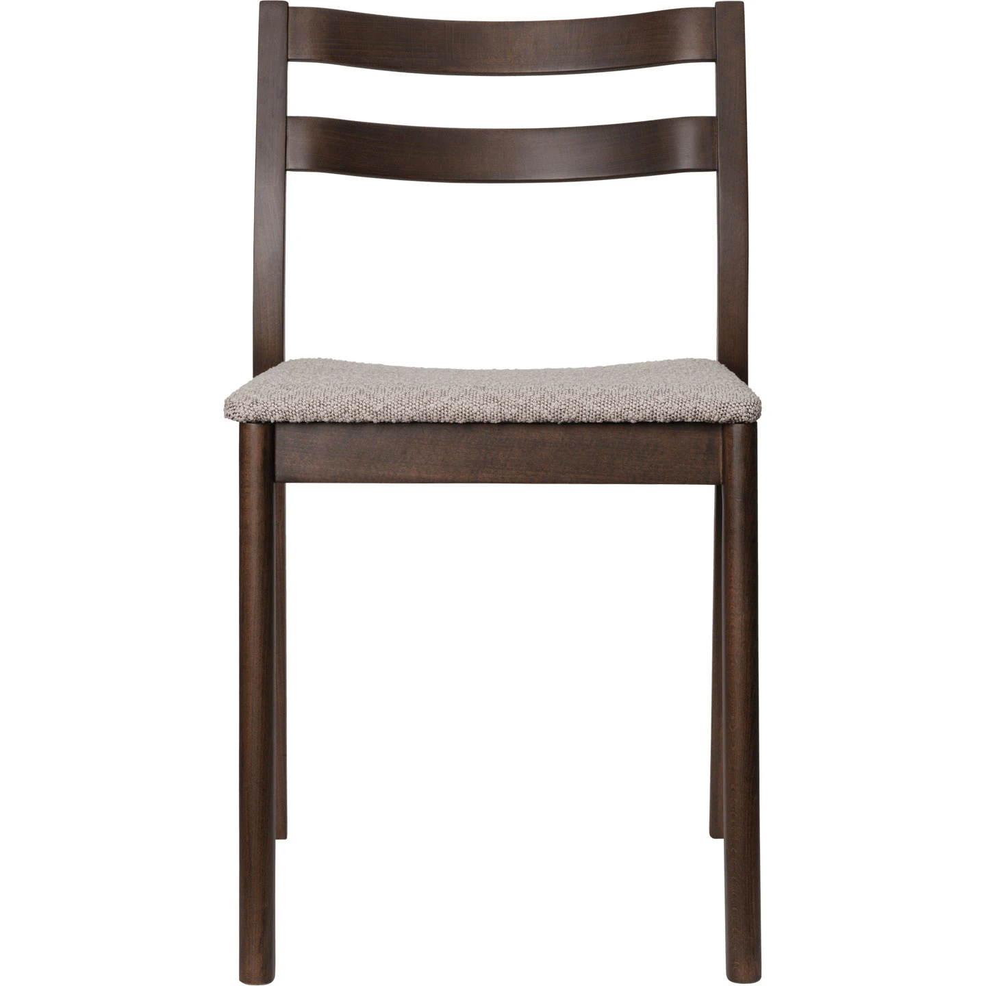 Ferm Living Boda Matstol Rugged Bouclé Mörkbetsad / - Stolar Bok Natural