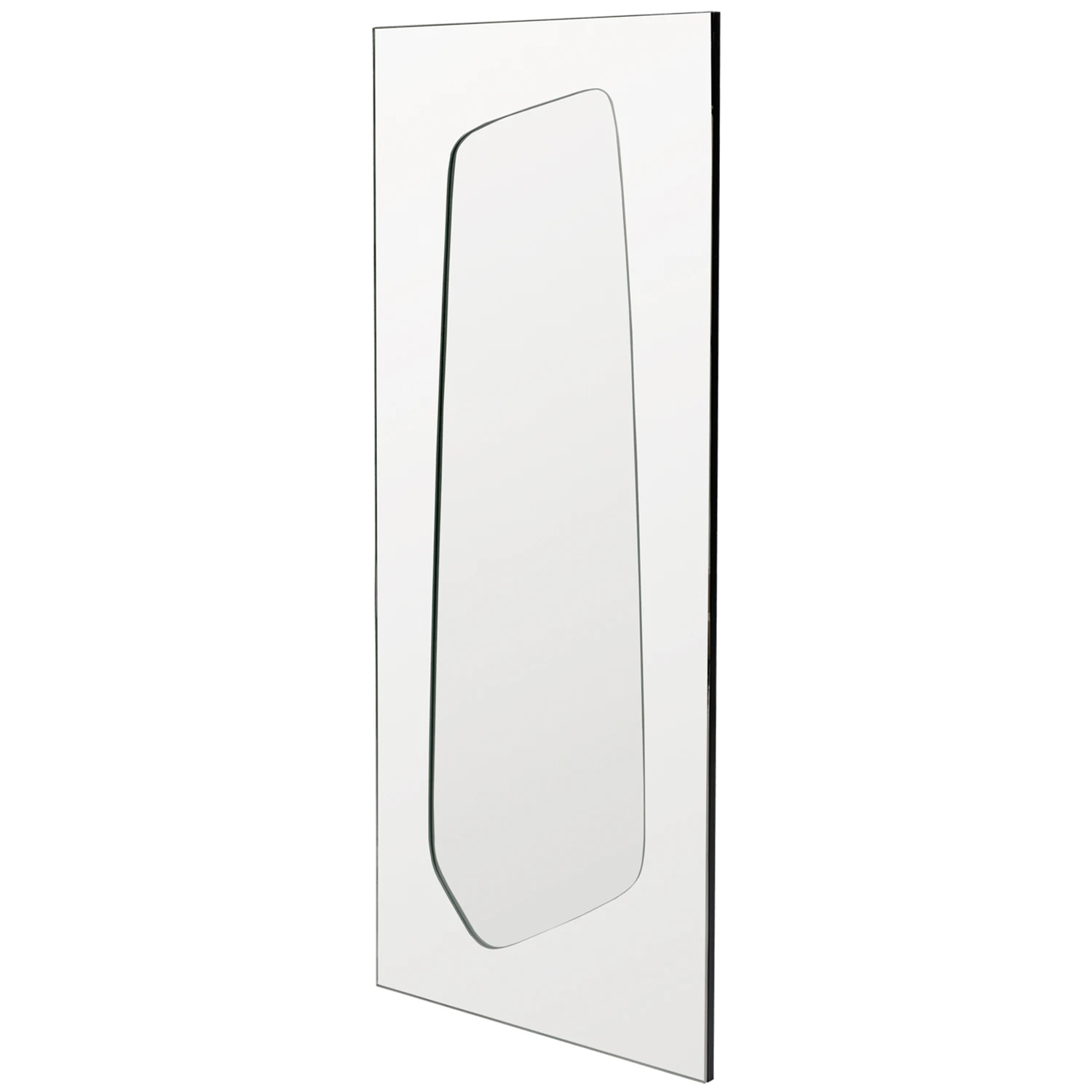 Ferm Living Folia Spegel 55x135 Cm - Väggspeglar Glas Silver