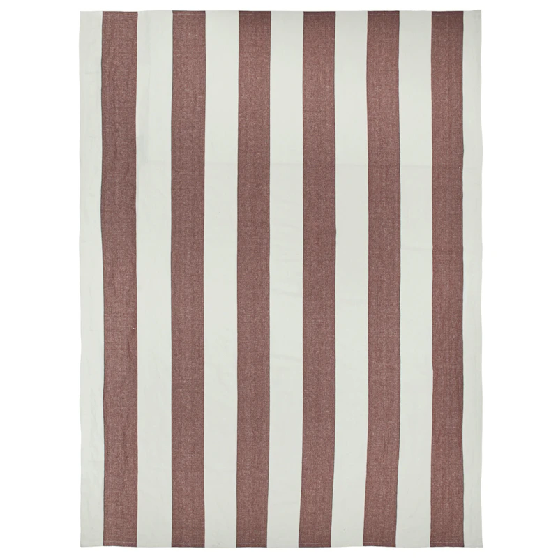 Hale Bordsduk 150x240 cm, Lime / Kastanj