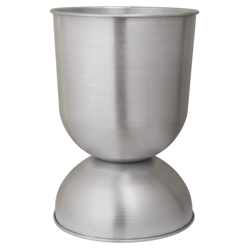 Hourglass Kruka H73 cm, Aluminium