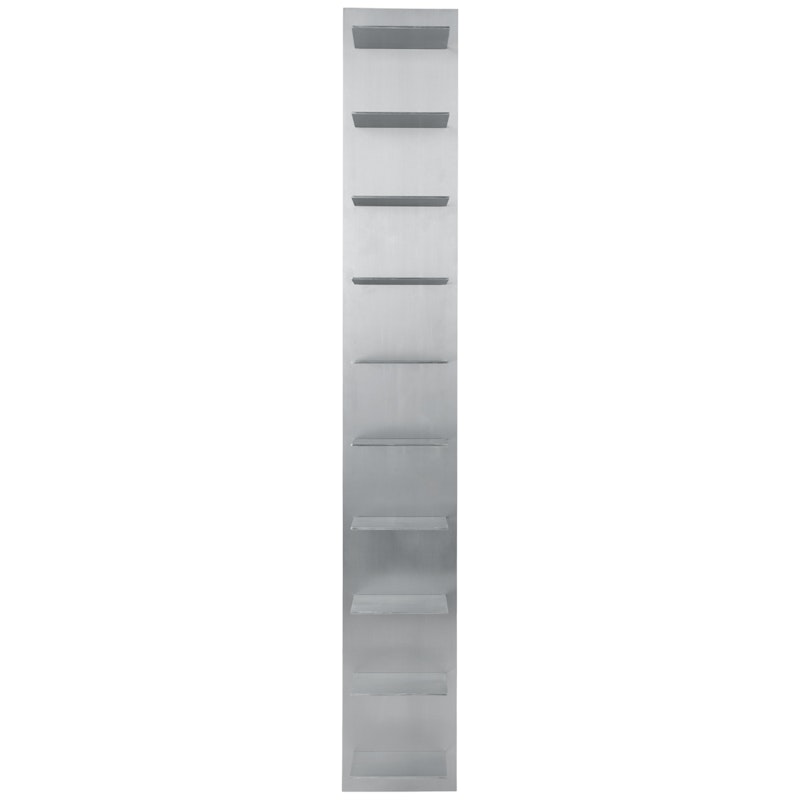 Lager Vägghylla Hög, Aluminium