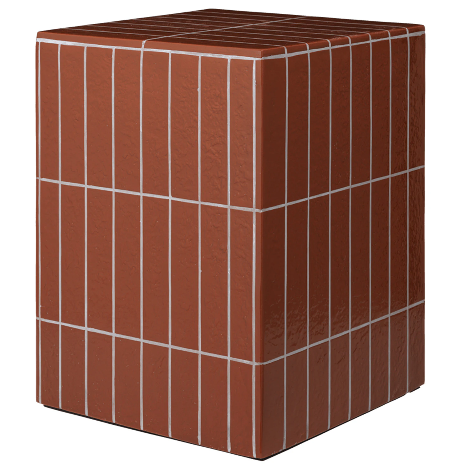 Ferm Living Pillar Sidobord 32x42 Cm - Sk&auml;nkar & sideboards Betong Brun